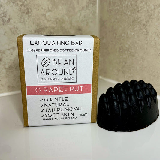Grapefruit Exfoliating Coffee Soap Bar (80g)