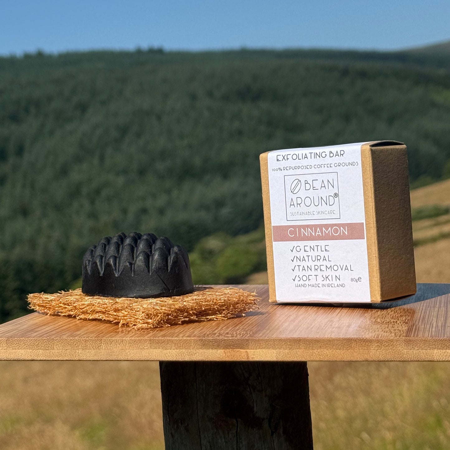 Cinnamon Exfoliating Coffee Soap Bar (80g)