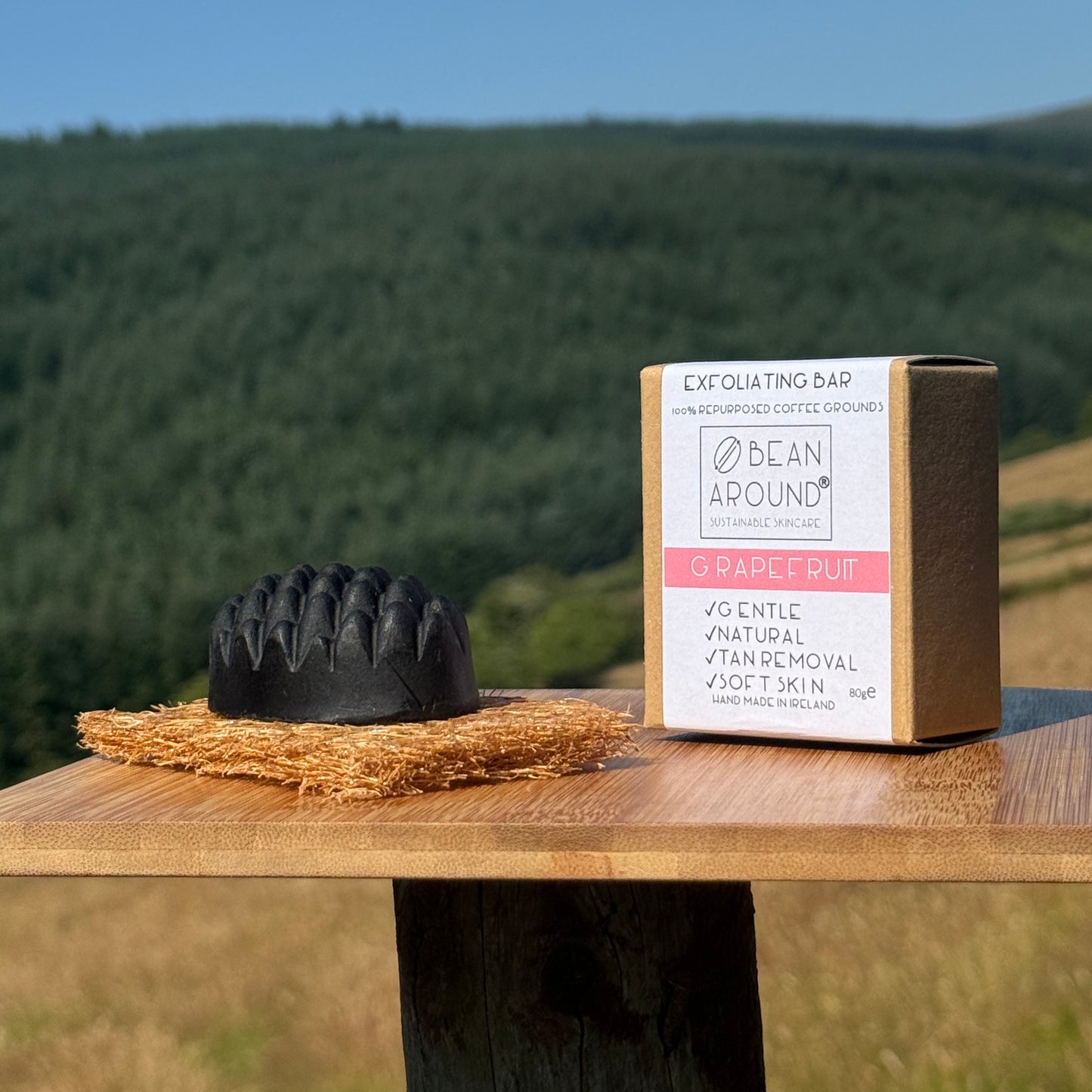 Grapefruit Exfoliating Coffee Soap Bar (80g)